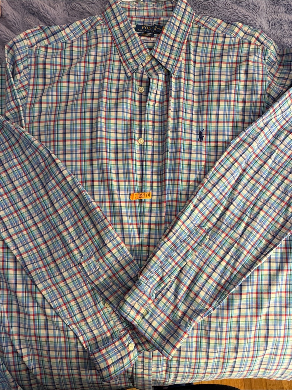 Polo by Ralph Lauren Multi-Color Plaid Button-Down Shirt